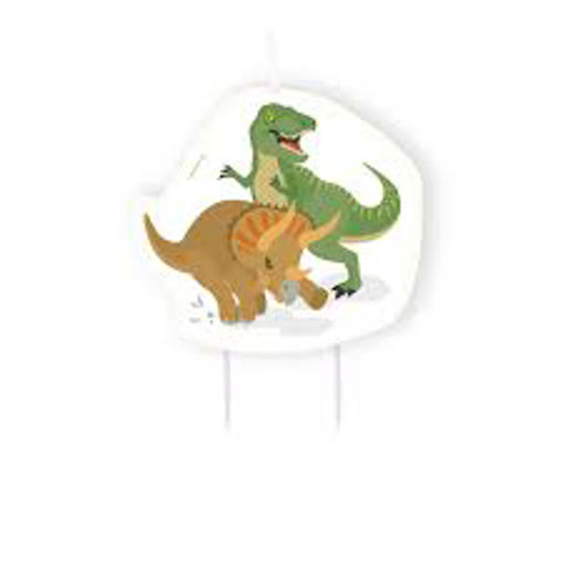 Picture of HAPPY DINOSAUR CANDLE